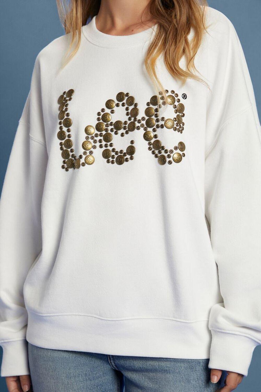 Lee Embellished French Terry Pullover | Forever 21 Product Image