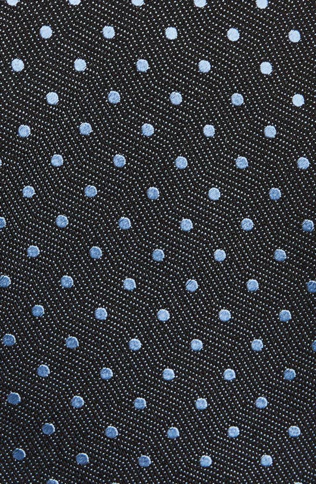 TOM FORD Dobby Dot Silk Tie In Sky Blue Product Image