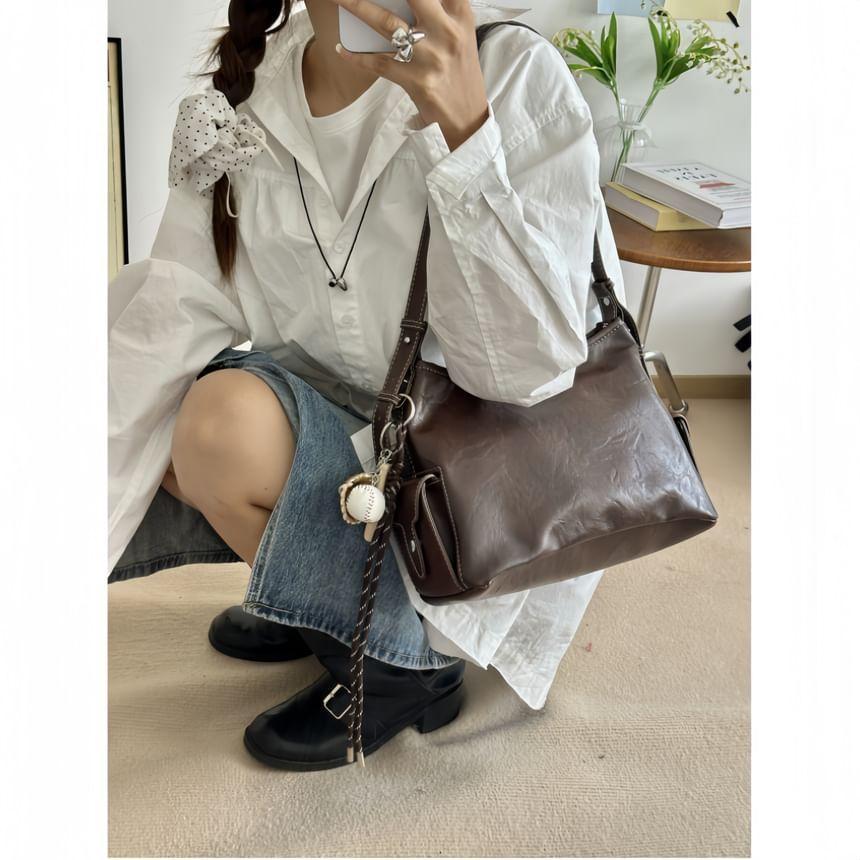 Faux Leather Tote Bag product image