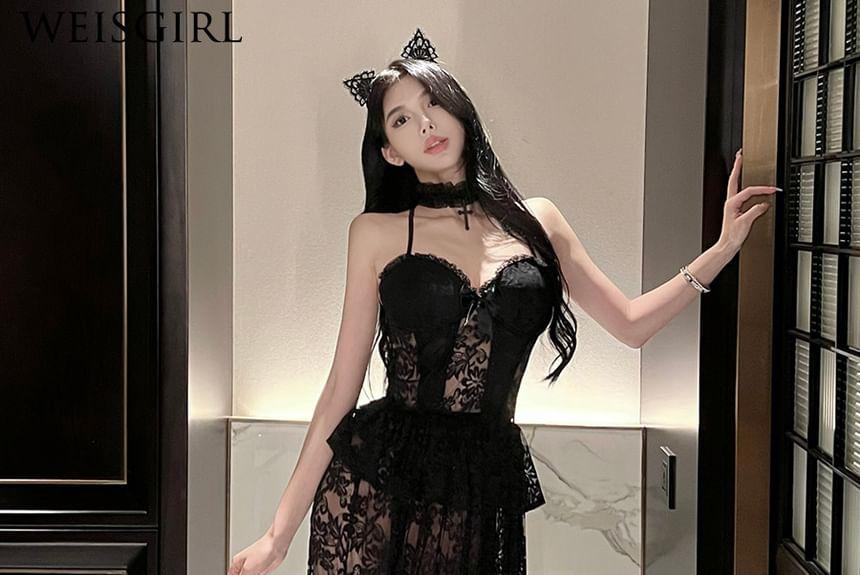 Cat Witch Lingerie Costume / Set Product Image