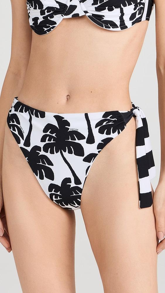 FARM Rio Coconut Reversible Bikini Bottoms | Shopbop Product Image