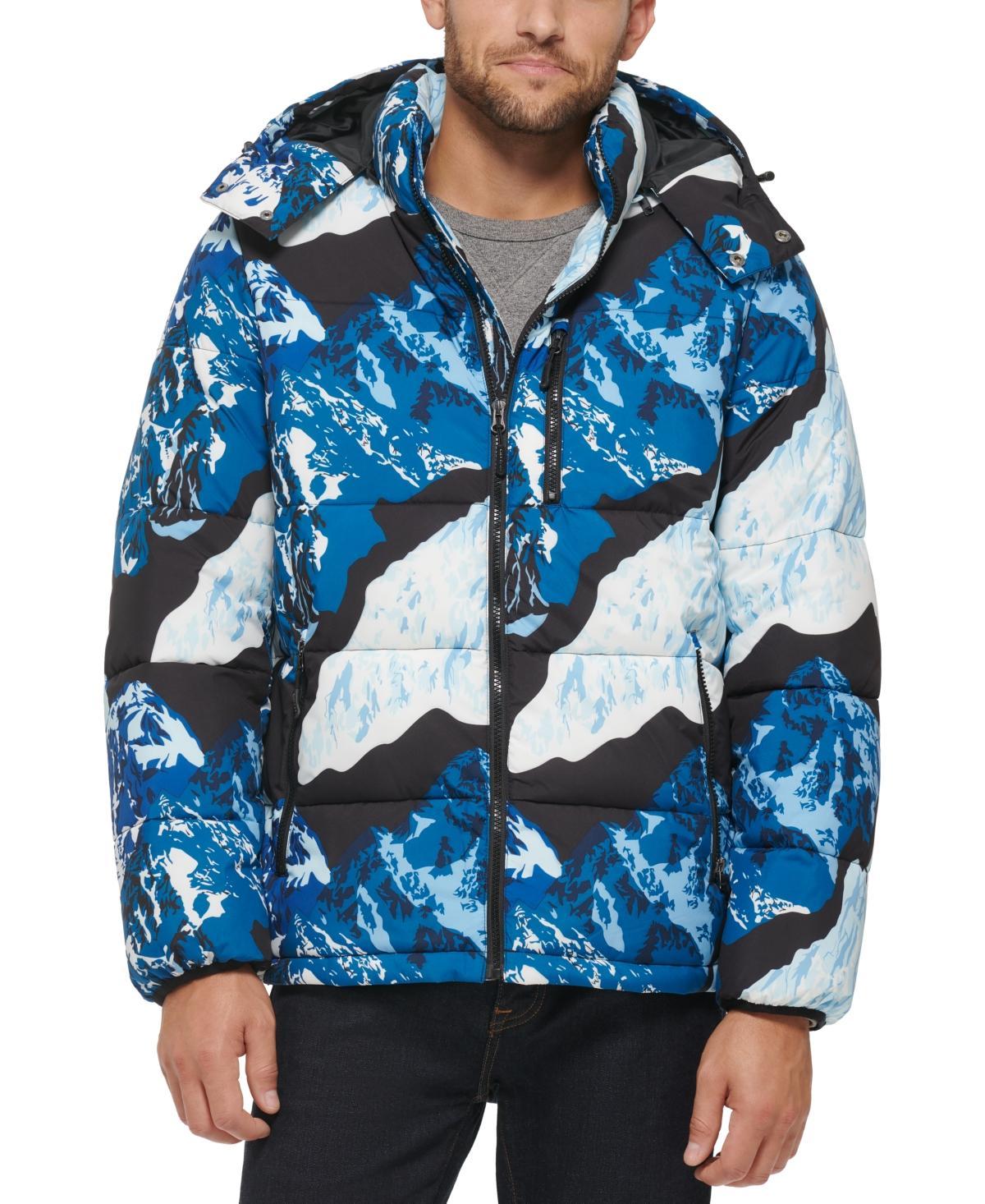 Club Room Mens Stretch Hooded Puffer Jacket, Created for Macys Product Image