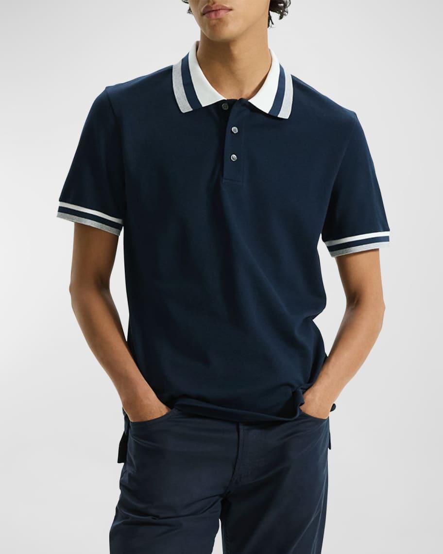 Men's Stretch Pima Polo Shirt Product Image