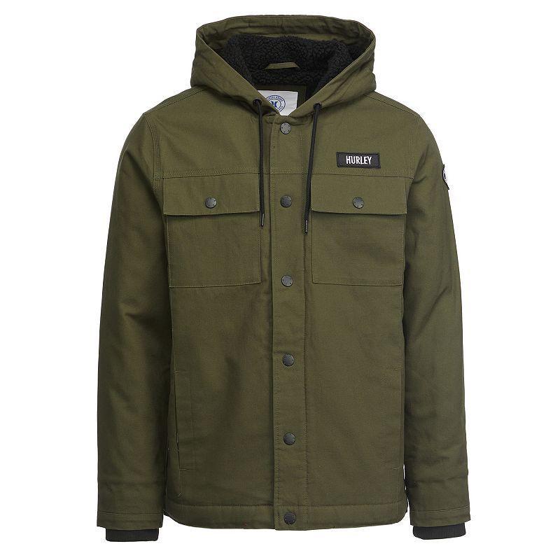 Mens Hurley Valley Jacket Green Product Image