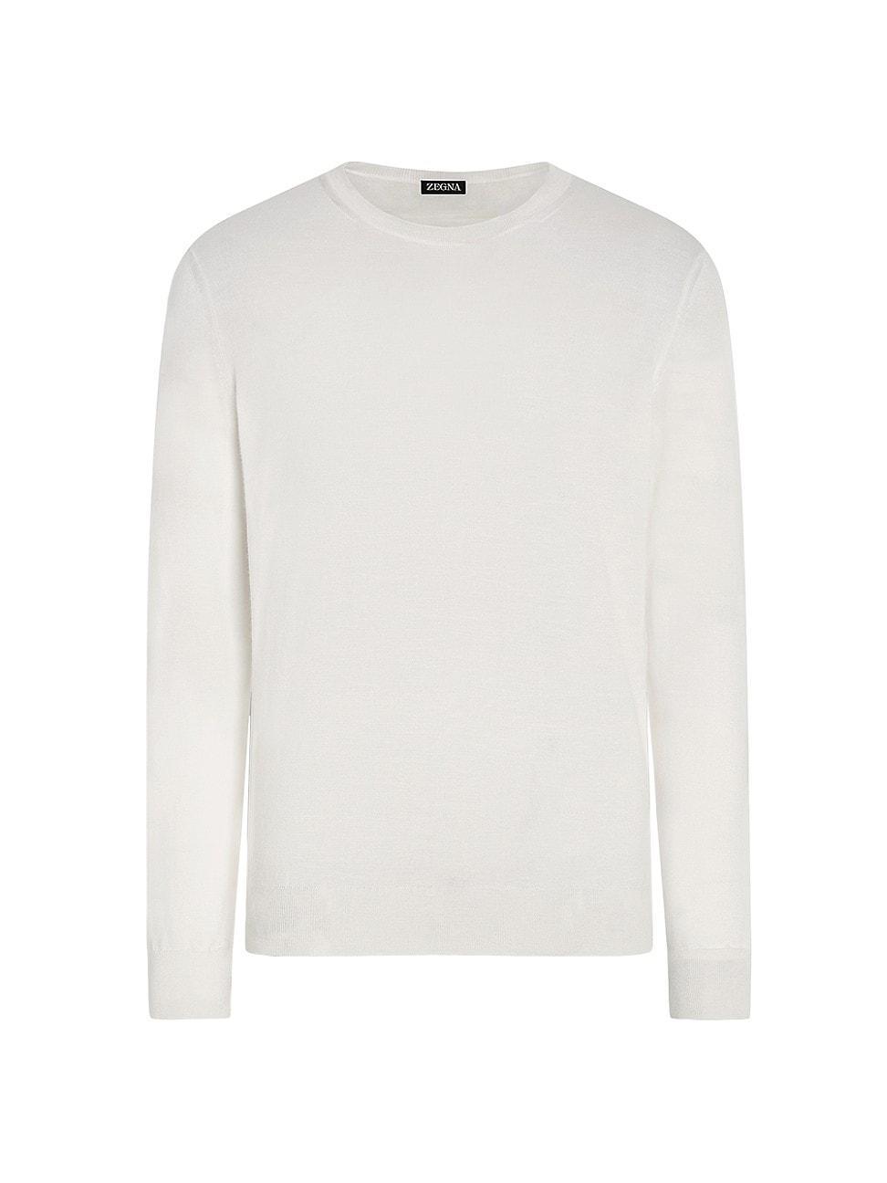 Mens Silk Cashmere and Linen T-Shirt Product Image