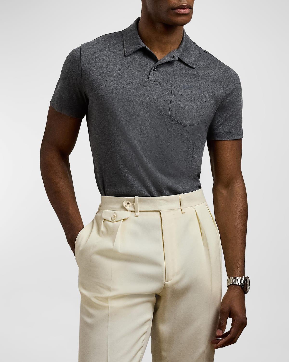 Men's Interlock Polo Shirt Product Image