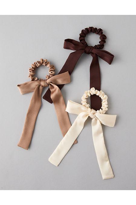 AE Bow Scrunchie 3-Pack Women's Product Image