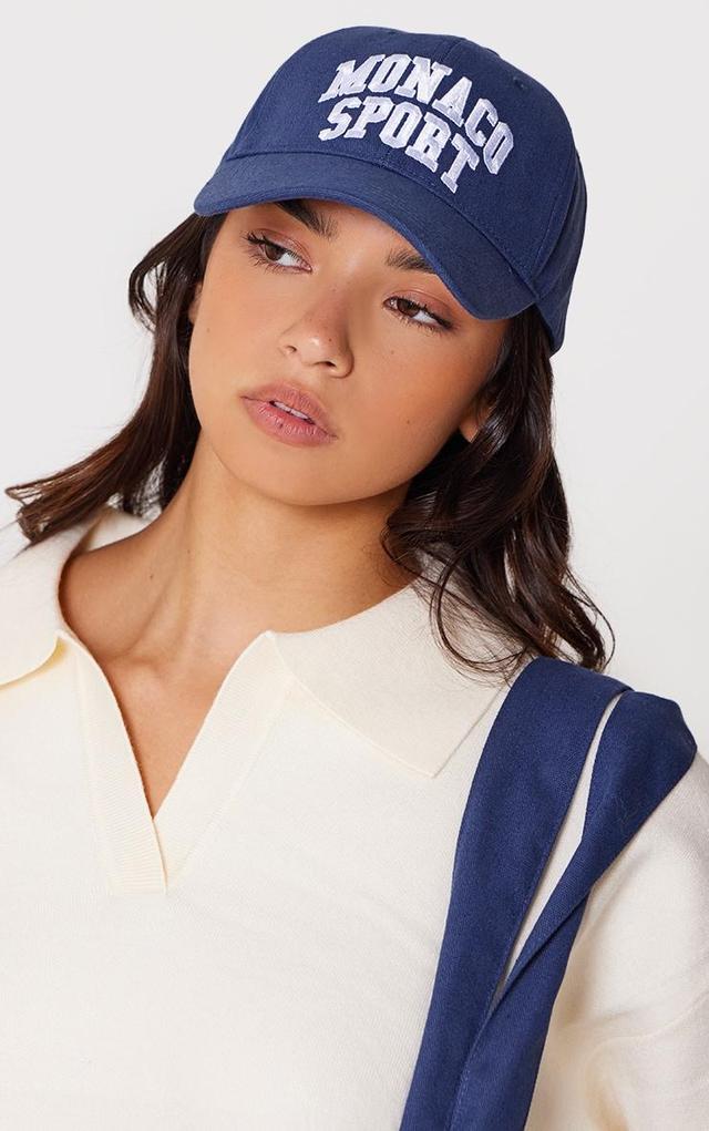 Navy 'Monaco' Cap Product Image