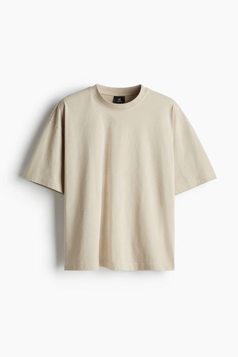 Oversized Fit Cotton T-shirt Product Image