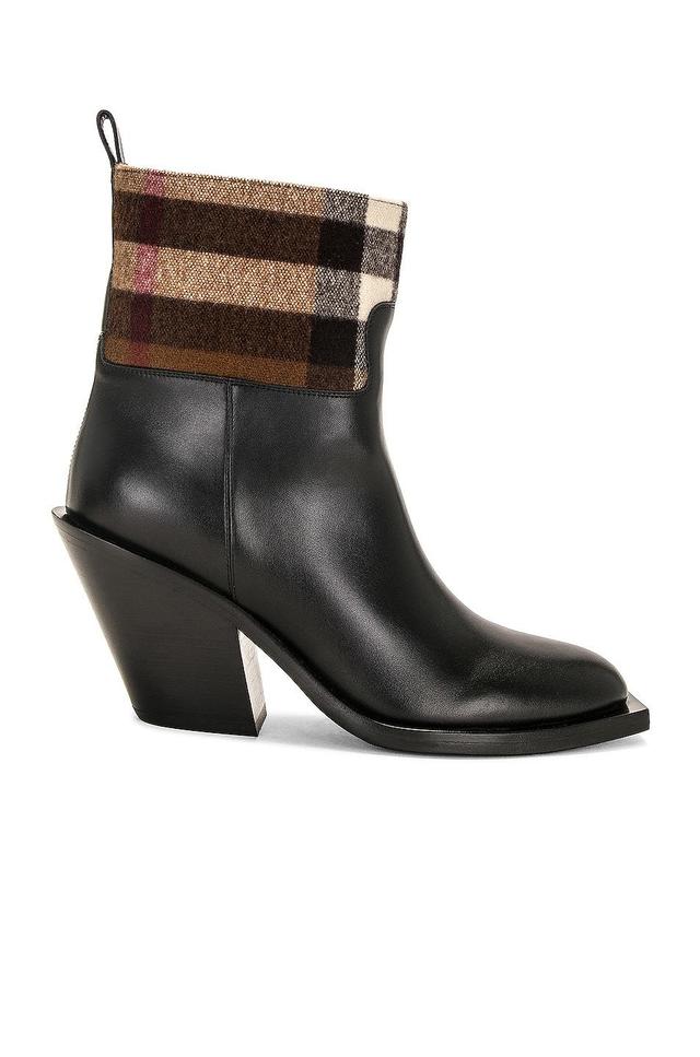 Burberry Danielle Low Boot in Brown Product Image