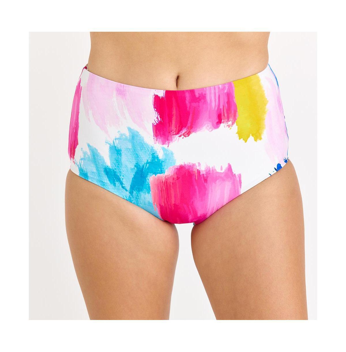 Calypsa Womens High-Waisted Bikini Bottom Product Image