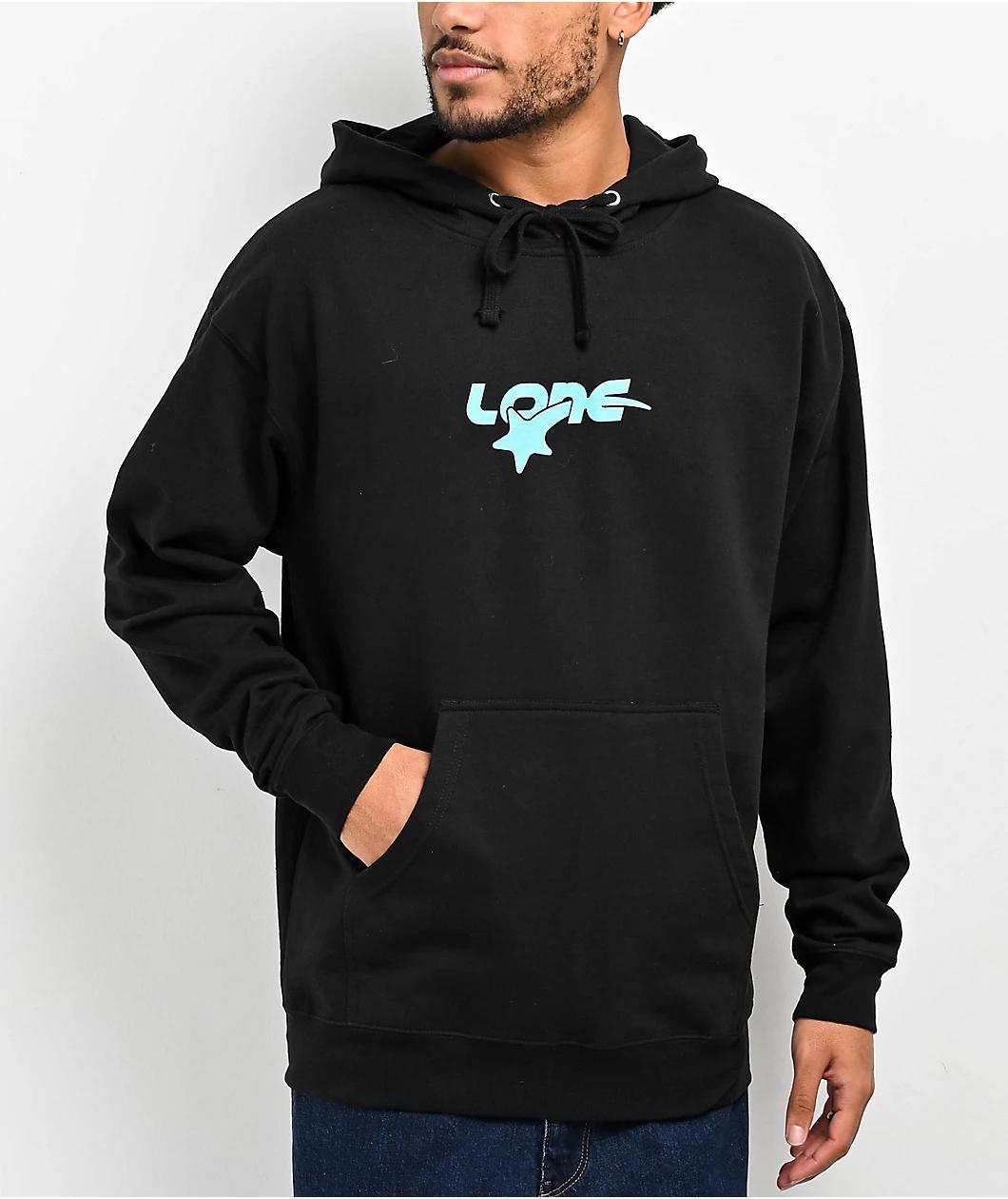 Lonestar by That Mexican OT Ranch Black Hoodie  Product Image