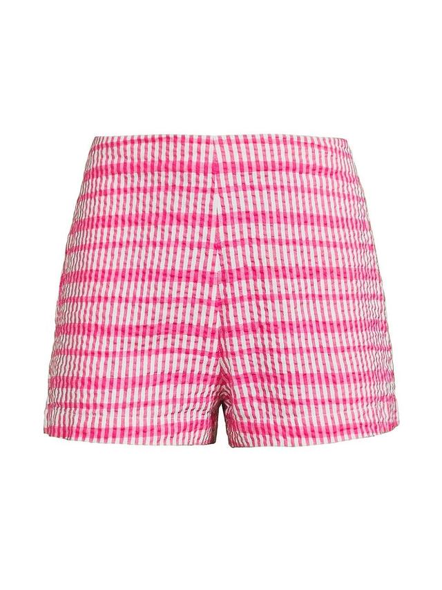 Womens Sbarra Stripe Cotton Shorts Product Image