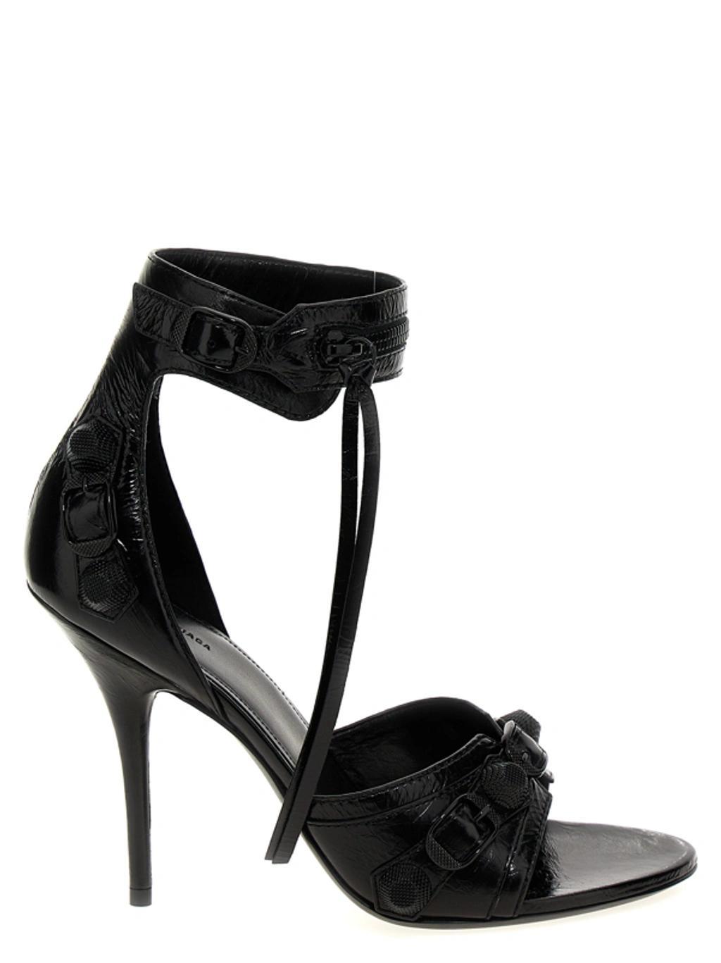 BALENCIAGA Cagole Sandals In Black Product Image