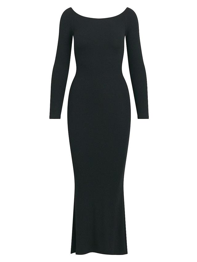 Womens The Sara Off-The-Shoulder Midi-Dress Product Image