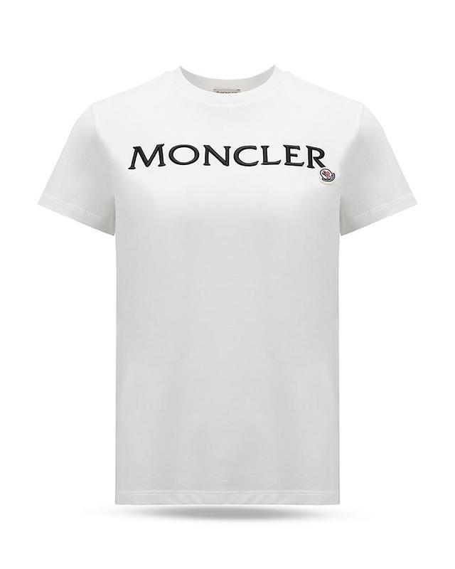 Moncler Logo Embroidered T-Shirt Product Image