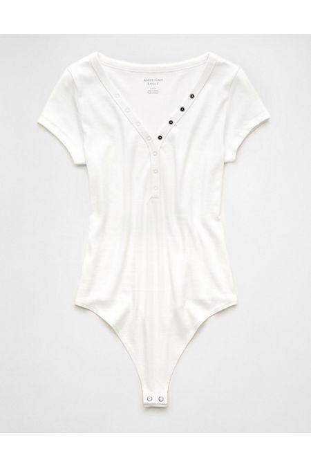 AE Henley T-Shirt Bodysuit Women's Product Image