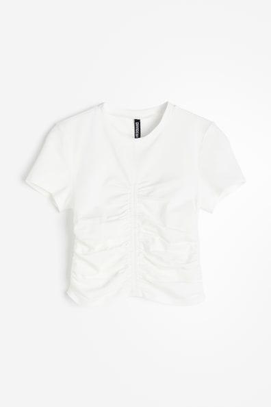 Gathered Jersey Top Product Image