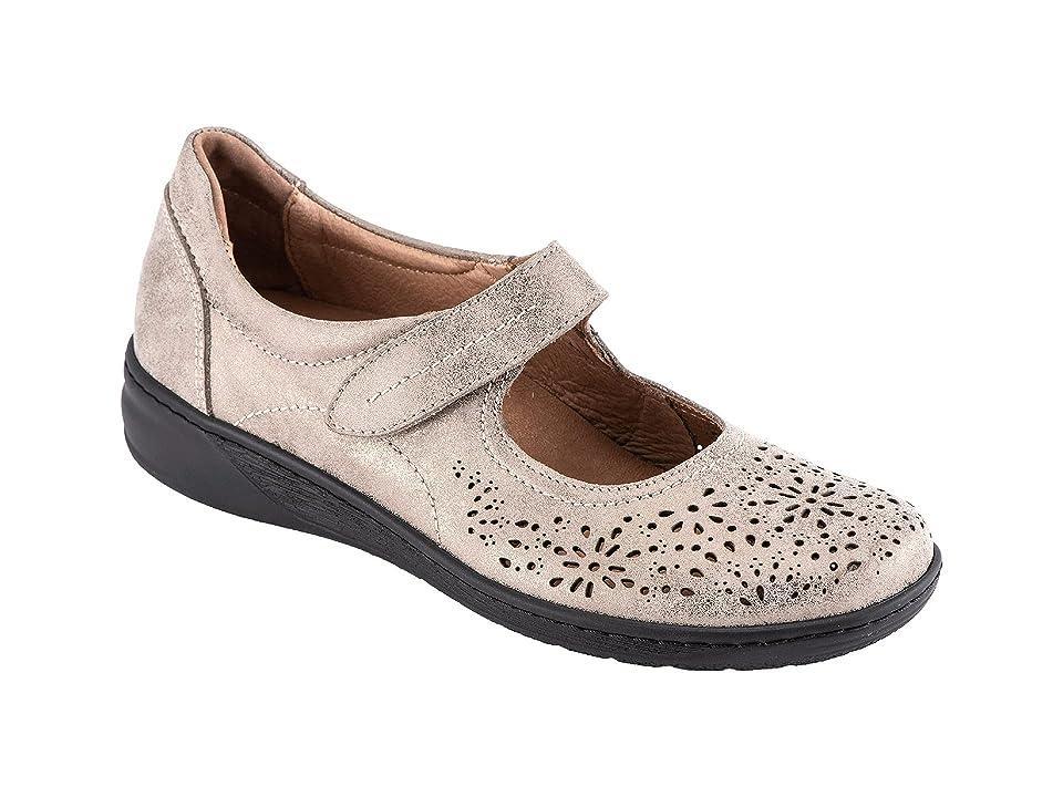 David Tate Laverne (Gold Calfskin) Women's Shoes Product Image