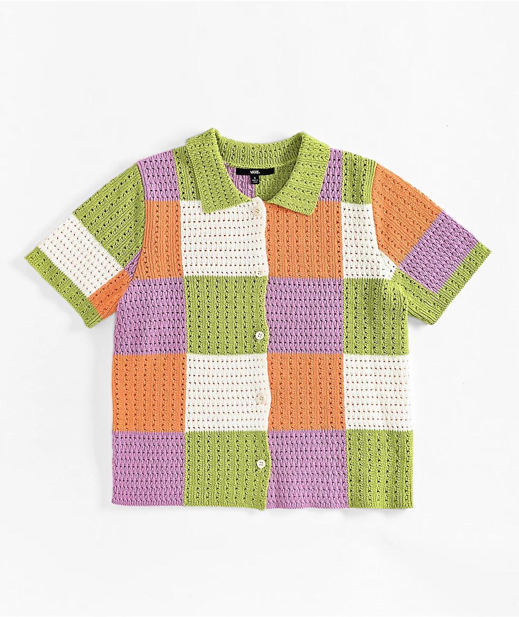 Vans Morrison Checker Sweater Top Product Image