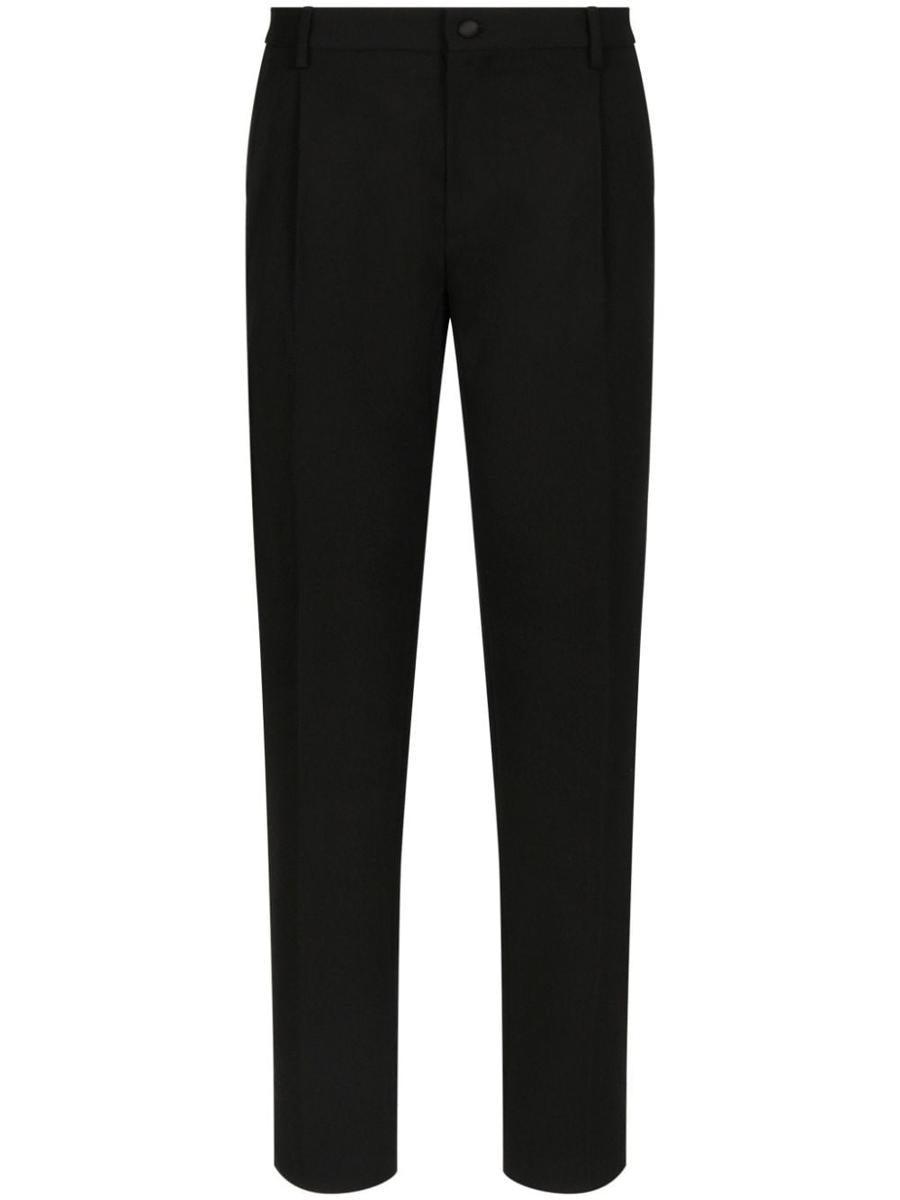 Klassische Slim-fit-hose In Black Product Image