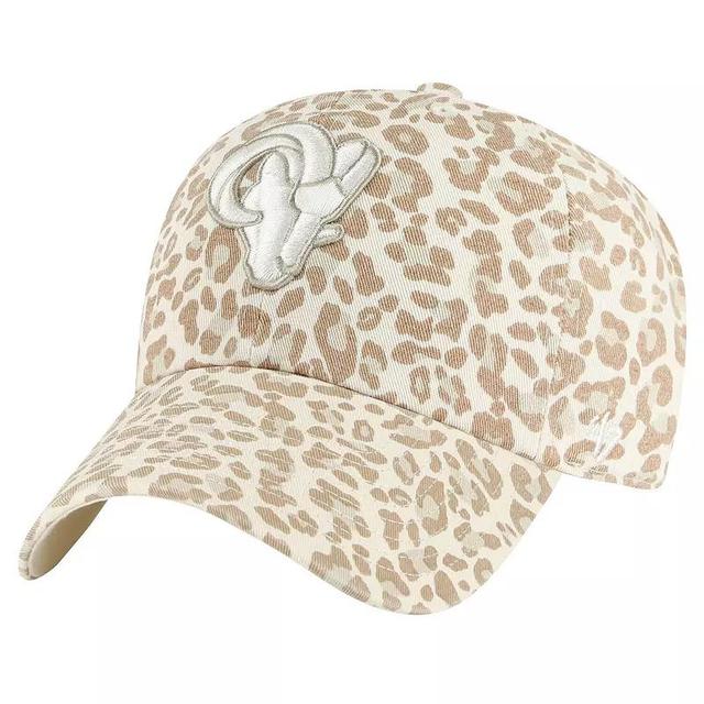 Womens 47 Natural Los Angeles Rams Panthera Clean Up Adjustable Hat Product Image