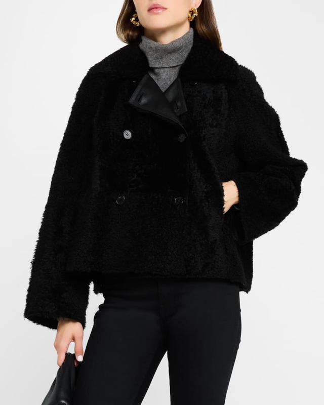 Joen Reversible Shearling Coat Product Image