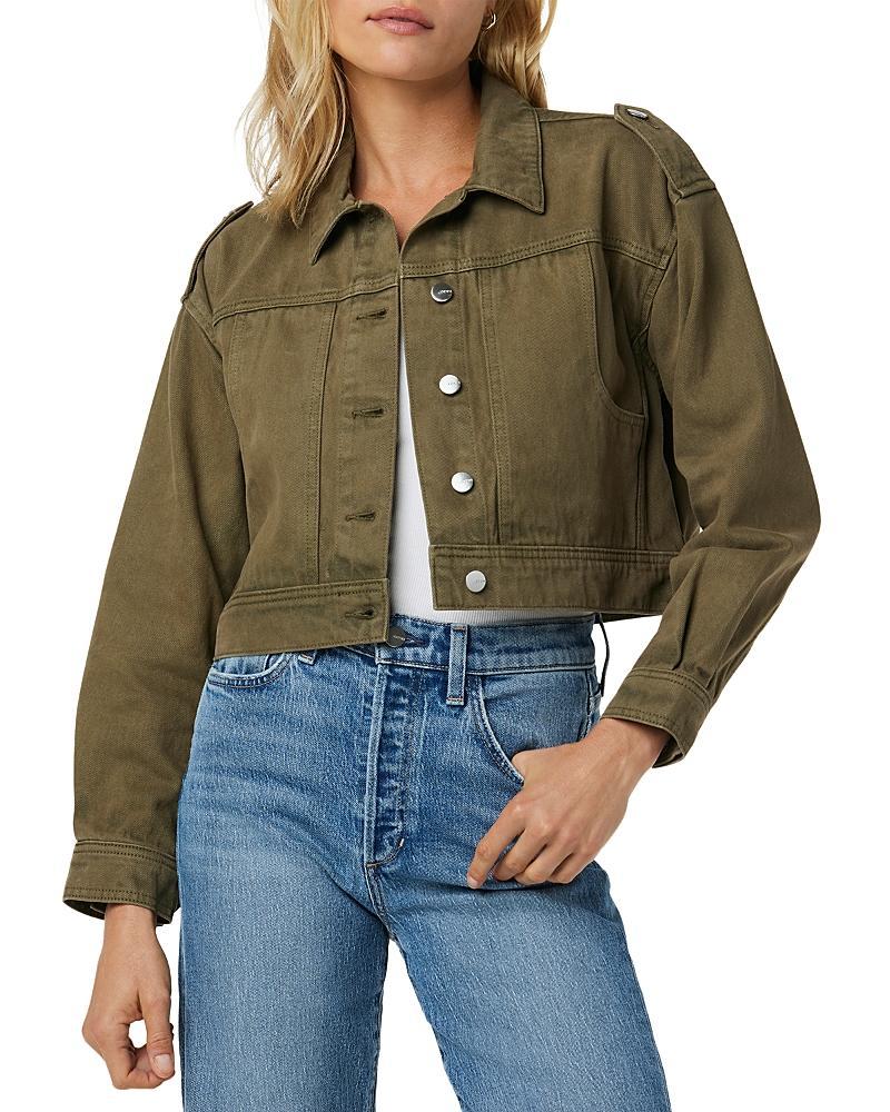 Womens Utility Cotton Boxy Jacket Product Image