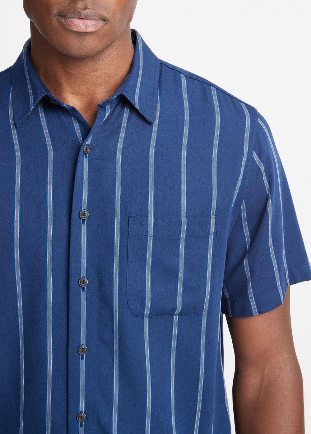 Pacifica Stripe Short-Sleeve Shirt Product Image