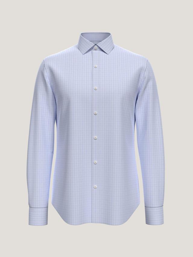 Tommy Hilfiger Men's THFlex Check Slim Fit Dress Shirt Product Image