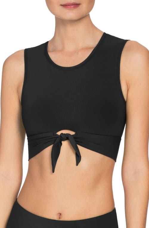 Womens Ava Cropped Swim Tank Top Product Image