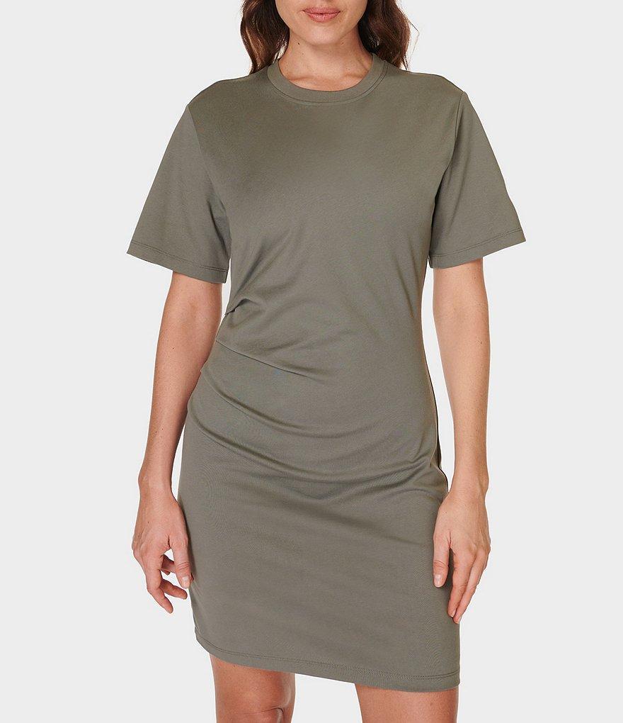 Sweaty Betty Ruched Knit Tee Dress Product Image