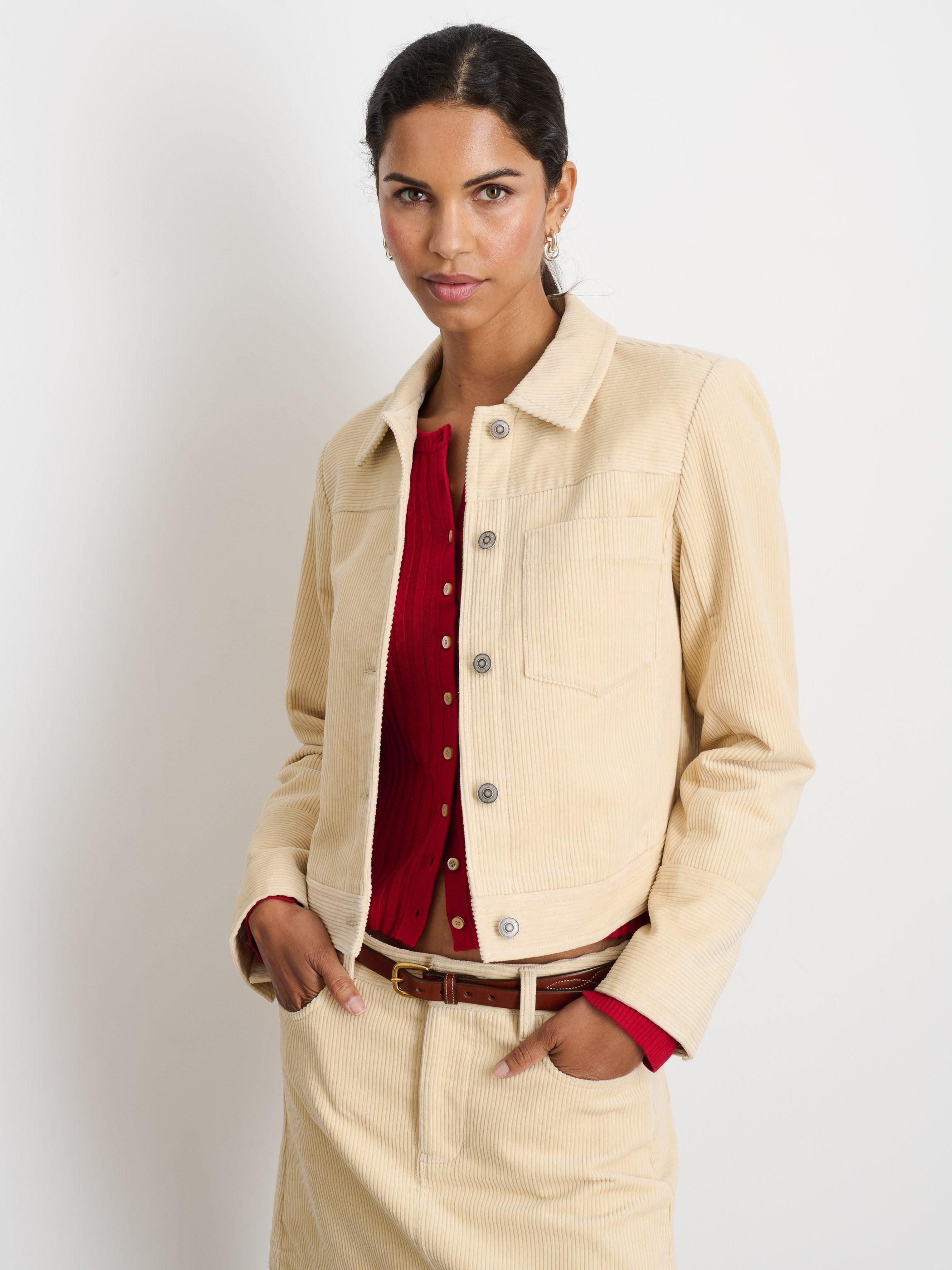 Camden Jacket In Corduroy Female Product Image