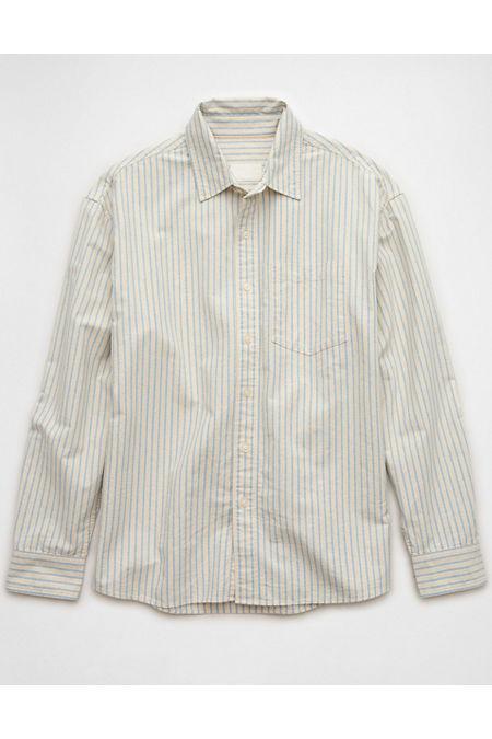 AE Everyday Oxford Striped Button-Up Shirt Men's Product Image