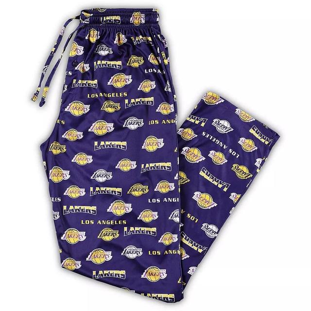 Mens Concepts Sport Los Angeles Lakers Big & Tall Breakthrough Sleep Pants Product Image