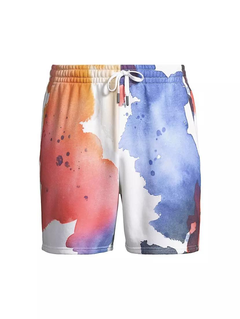 Motion Watercolor Sweat Shorts Product Image