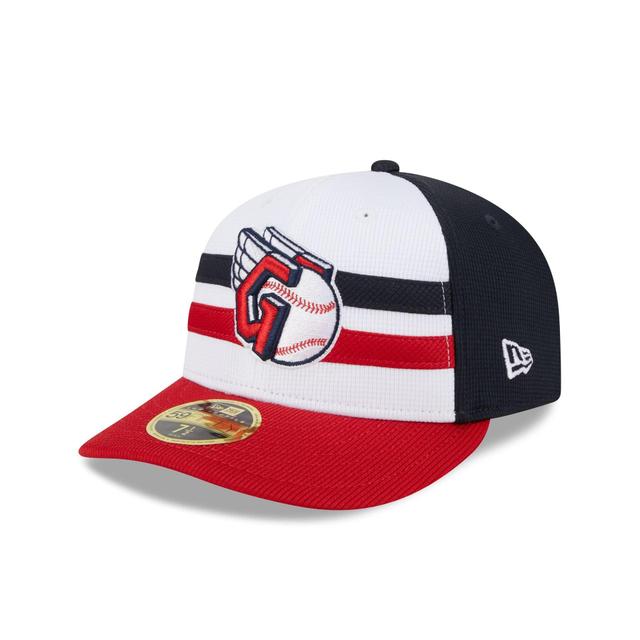 Cleveland Guardians 2024 Batting Practice Low Profile 59FIFTY Fitted Hat Male Product Image