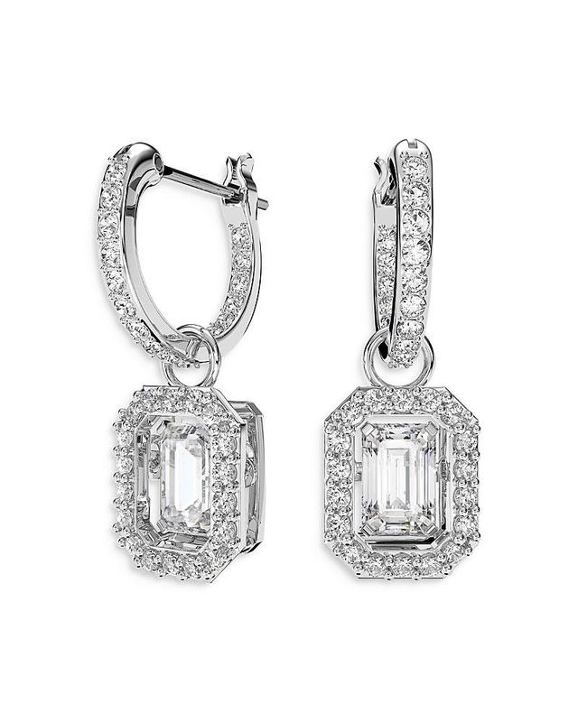 Swarovski Millenia Huggie Hoop Drop Earrings Product Image