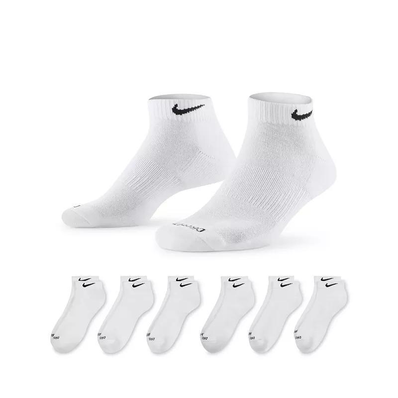 Mens Nike 6-pack Everyday Plus Cushioned Low-Cut Training Socks Product Image