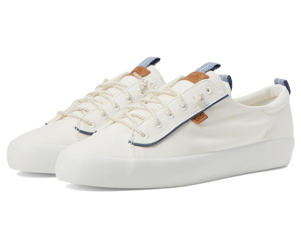 Keds Kickback Canvas Slip On (Nautical /Navy) Women's Shoes Product Image