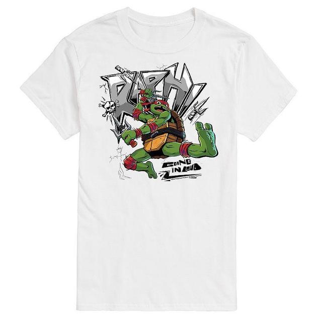 Mens TMNT Mutant Mayhem Raph Going Loud Graphic Tee Beige Product Image