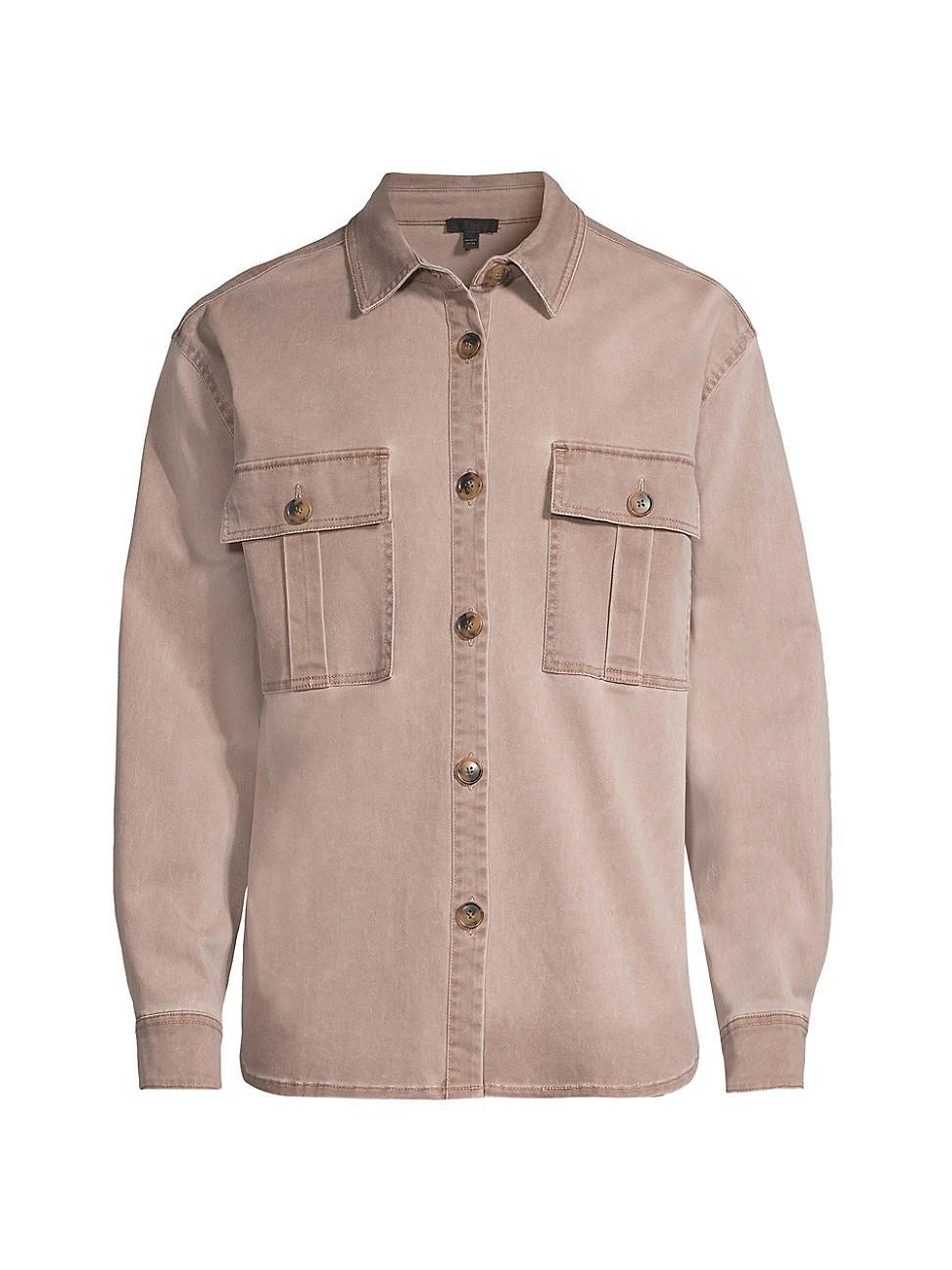 Mens Cotton Twill Overshirt Product Image