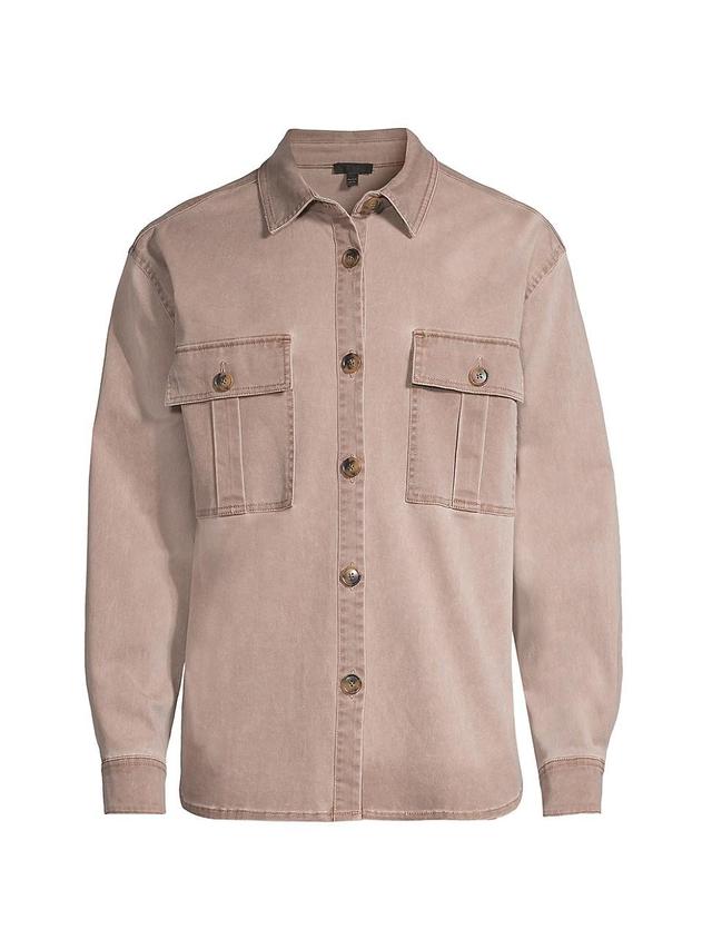 Mens Cotton Shirt Jacket Product Image