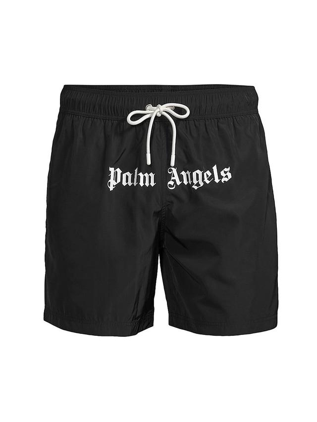 Mens Logo Drawstring Swim Shorts Product Image