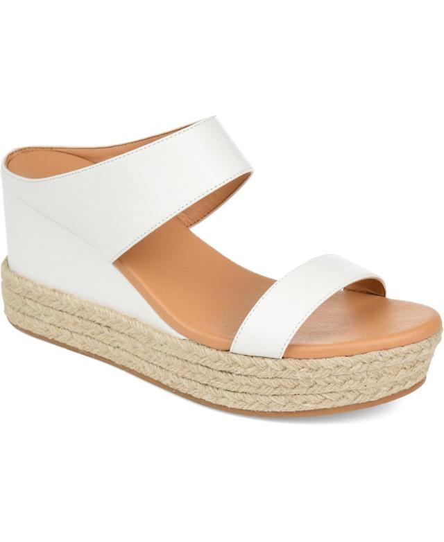 Journee Collection Alissa Womens Wedge Sandals Product Image