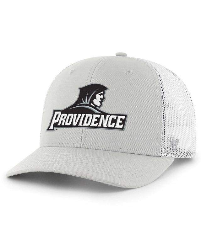 Mens 47 Brand Gray Providence Friars Trucker Adjustable Hat Product Image