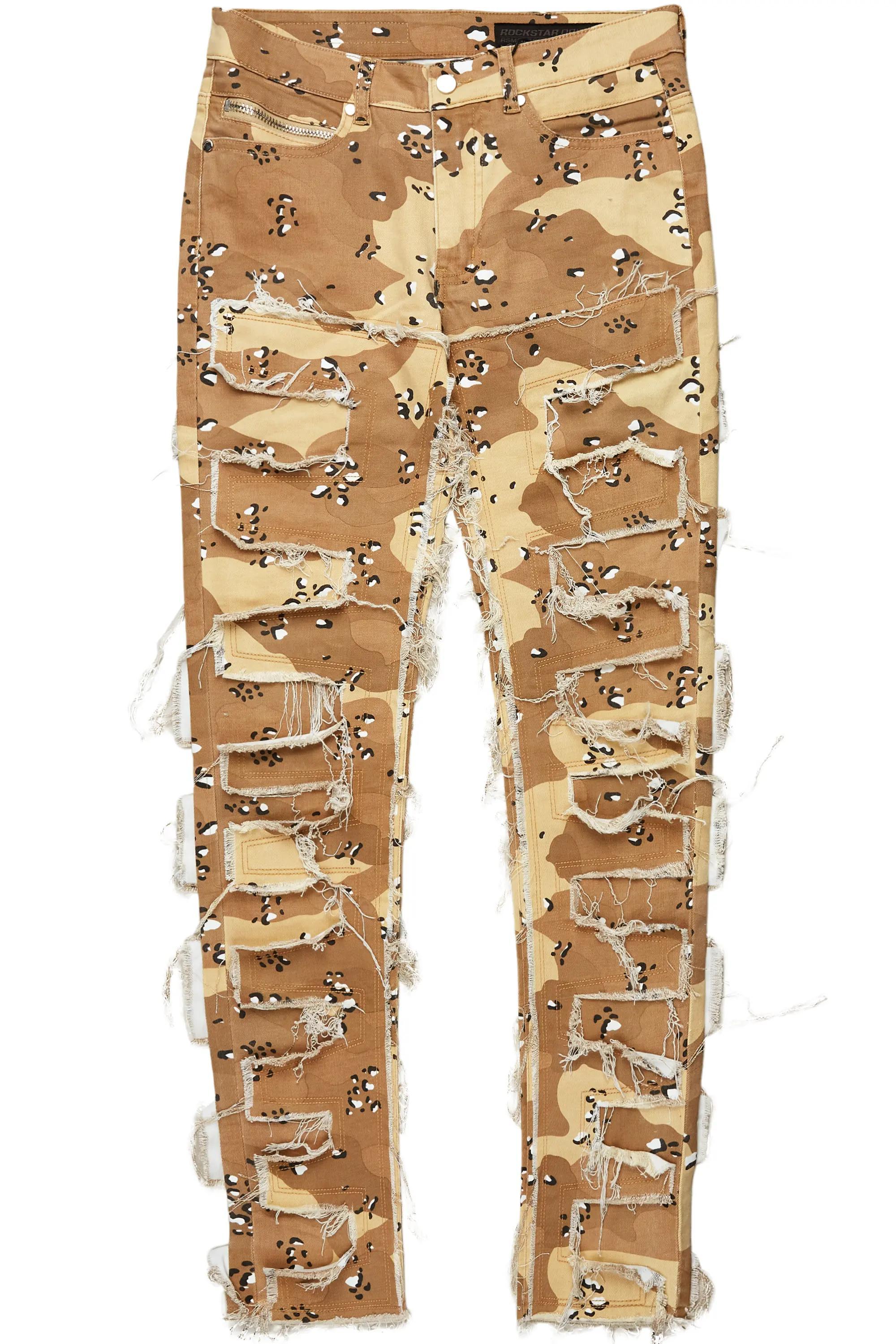 Shake Desert Camo Slim Fit Jean Male Product Image