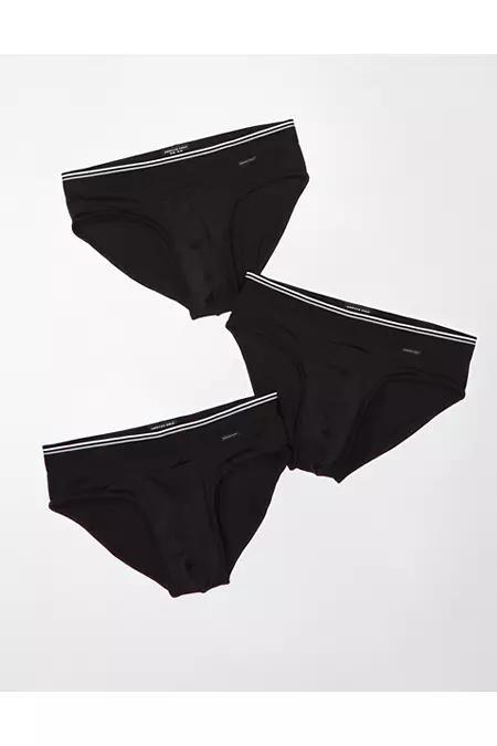 AEO Mens Ultra Soft Brief 3-Pack Men's Product Image