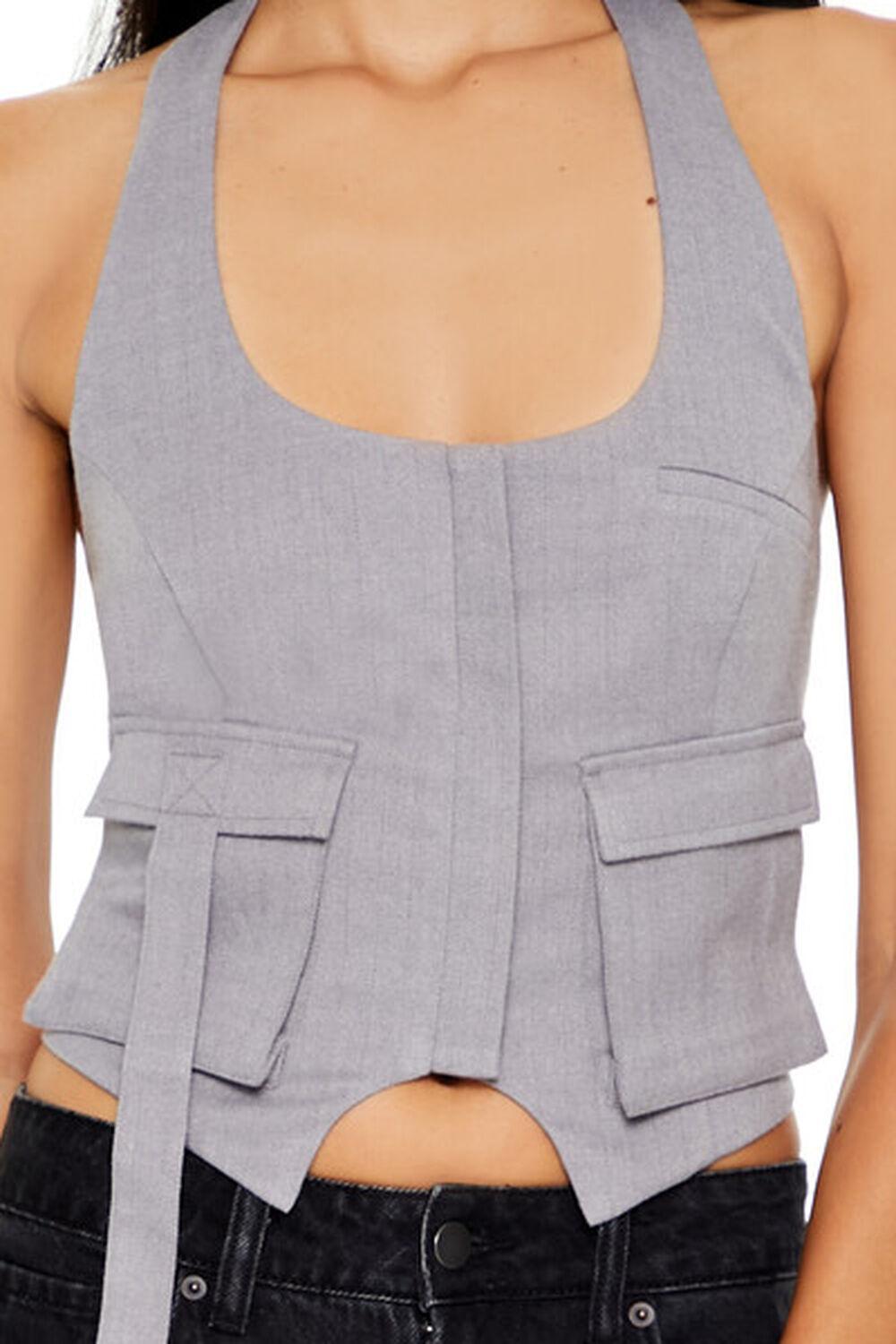 Halter Cargo Crop Top | Forever 21 Product Image