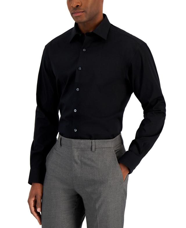 Alfani Mens Regular Fit Stain Resistant Dress Shirt, Created for Macys Product Image